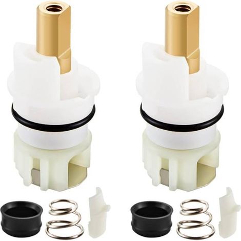 RP25513 Hebelgarnitur für Zweigriffarmaturen, Ersatzteilset mit Ventilsitz und Feder, 2er-Pack (1/5)