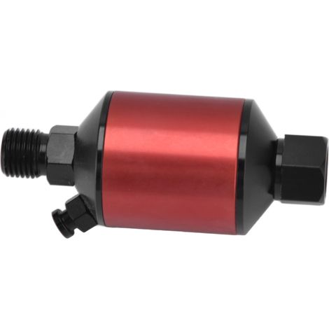 1/4-Zoll-Wasser- und Ölabscheider für Luftkompressoren, 1/4-Zoll-NPT-Reglerfilter, rot (1/5)
