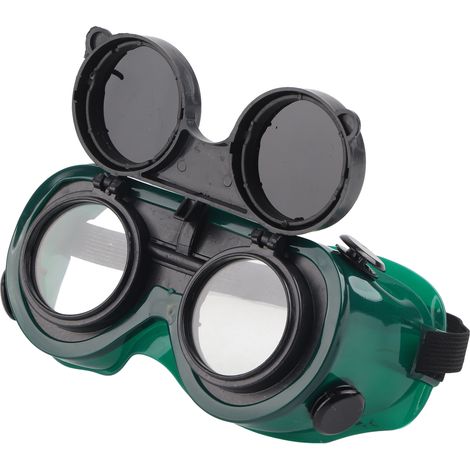 Lunettes de soudage protection oculaire soudeur verres anti-éclats (1/5)