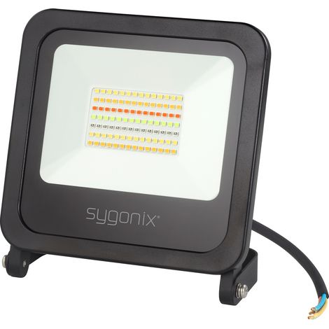 Sygonix SY-4782322 LED-Außenstrahler EEK: F (A - G) 45 W Leuchtfarben: Neutralweiß, Warmweiß, RGB (1/5)