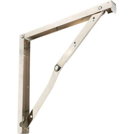 Escuadra Abatible Cromada 2 Posiciones 400x400mm