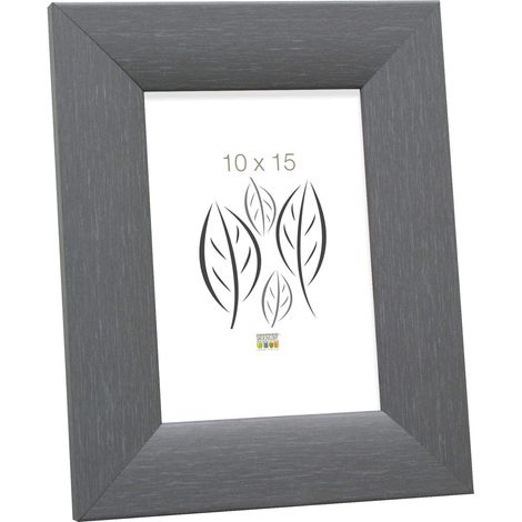 Cadre Photo Bois Gris 60 x 80 cm (1/3)