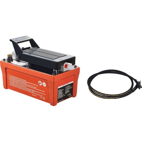 Pompe hydraulique à air, pression maximale de 10 000 PSI, Orange, UE (1/2)