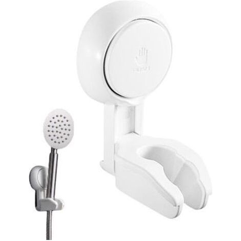 Shower Bracket, Adjustable Suction Cup Shower Head, Wall Mounted No Drilling for Home (1/5)