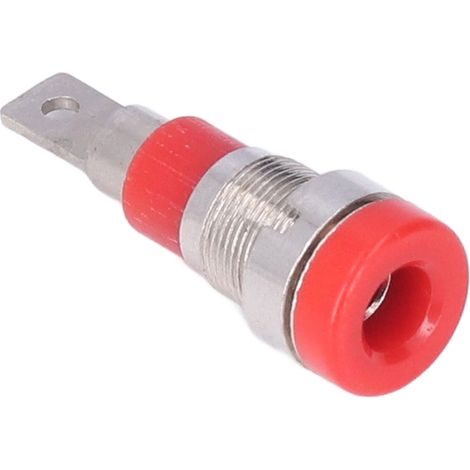 10 Stück Bananenstecker 4 mm, hohe Leistung, lange Lebensdauer, elektrische Verbindungswerkzeuge, Rot (1/5)