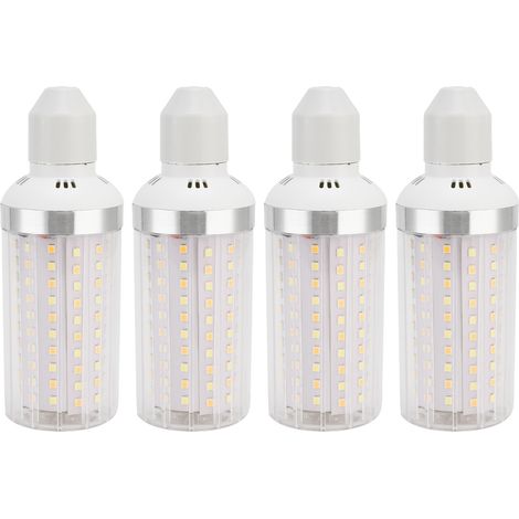 4er-Pack E27 3500LM 2835 LED-Maiskolbenlampen für Decken- und Tischleuchten im Innenbereich, 85–265 V, 30 W, Reinweiß, Warmweiß (1/5)