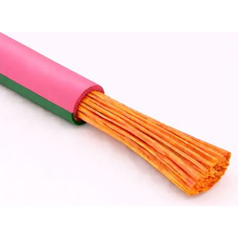 Cavo Filo Unipolare H05V-K sez. 0,50 mmq Rosa/verde