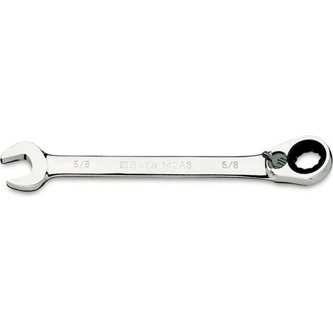 Chiave combinata a cricchetto beta 142as - 5/16x5/16