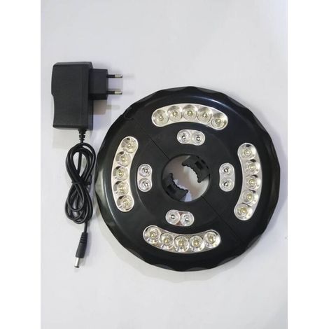 Sonnenschirmleuchten, wiederaufladbar, 28 LEDs, Sonnenschirmleuchte, Terrassen-Sonnenschirmlampenbeleuchtung, 3 Helligkeitsmodi, Außenbeleuchtung für Camping, Terrasse, Garten, Zelt [Energieklasse A++