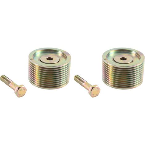 Ricambi per due tenditori per autoveicoli 77-3187, con scanalature, adatti per Thermo King SLX, SLXe, SLXi 77-3217, 773187. (1/4)