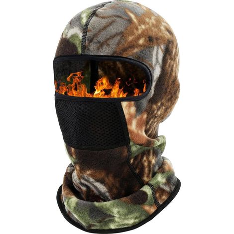 Warme Sturmhaube mit Tarnmuster, winddicht & atmungsaktiv, Unisex (1/5)