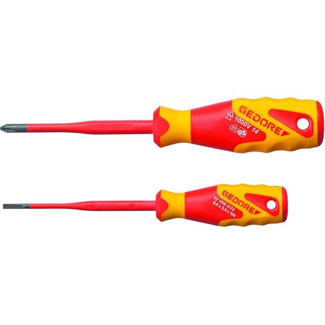 VDE 2162-2172 PH-02 Set di cacciaviti VDE SLIM DRIVE 2 pezzi (1/3)