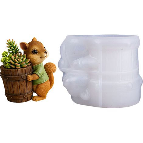 Stampo in silicone per vasi da fiori e fioriere.