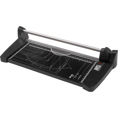 Massicot manuel changement d'outil en un clic, alliage d'aluminium échelle claire portable compact coupe-papier scrapbooking 3034 (A4) 10 feuilles (1/5)