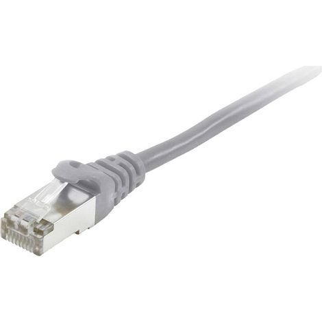Equip 605501 RJ45 Câble réseau, câble patch CAT 6 S/FTP 2.00 m gris contacts dorés 1 pc(s) X916242 (1/4)