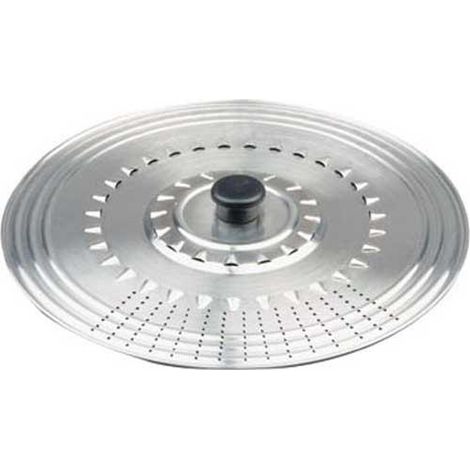 ibilis Vielzweckdeckel aus Edelstahl Silber 37 cm
