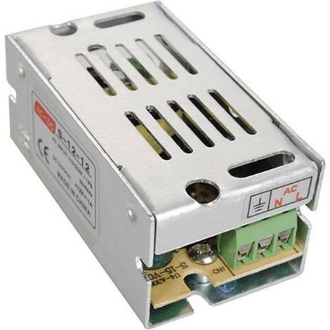 Alimentatore 1 Amp Stabilizzato Switching 1a 12v Trasformatore Alimentazione 220