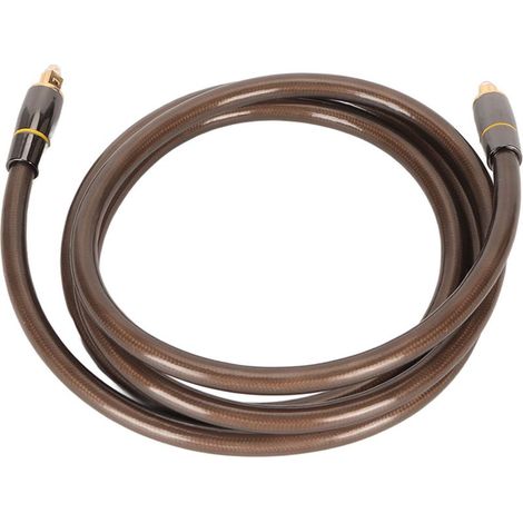 Câble Audio Optique Professionnel Fibre Numérique 1,5m - Haute Fidélité pour Home Cinéma et Enceintes (1/5)