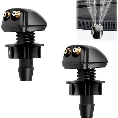Pieces Car Front Windshield Washer Nozzles, Windshield Washer Nozzle, Universal Front Spray Nozzles, Windshield Wiper Spray Nozzle, Universal Front Windshield Washer Nozzle