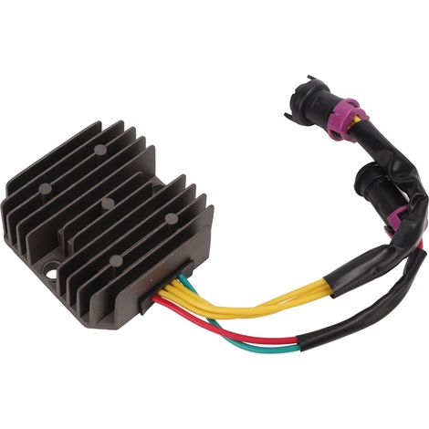 Régulateur-redresseur de tension 12 V pour moto/quad, en alliage d'aluminium, de remplacement pour Jianshe JS400