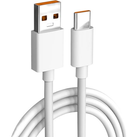 1 cable USB tipo C, carga rápida de 120 W y 10 A, transferencia de 480 Mbps, fibra reforzada, para smartphone/tablet. (1/5)