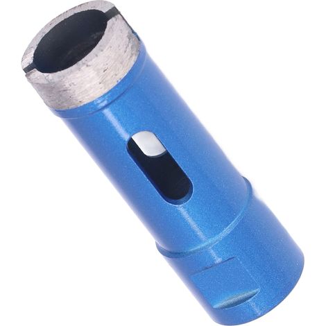 Foret diamant fritté en 2 pièces pour percer le marbre, le granit et le carrelage (22 mm). (1/5)