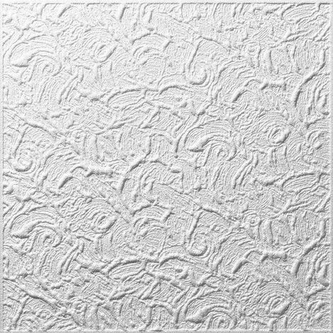 Decosa Deckenplatte Paris, 50 cm x 50 cm x 8-9 mm Kreative Wandgestaltung (1/6)
