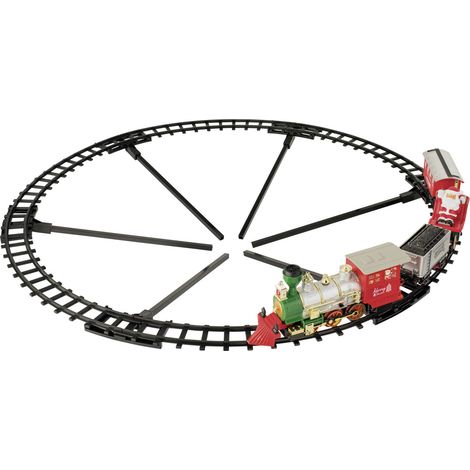 Lumineo LED Eisenbahn 80 x 80 x 29 cm warmweiß