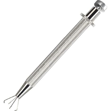 Pince à Bijoux Avec 4 Griffes, Outil Ramassage Diamant Gemme, Tweezer Catcher Grabber Pince Piercing Boule Épiler Bijoux de Perles de Pierre Outils à Main pour Réparation De Montres Lunettes (1/5)