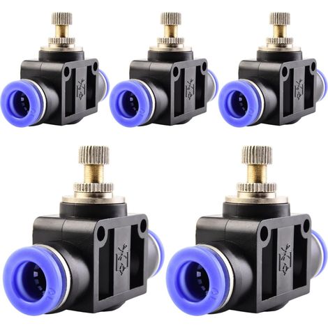 10 pièces 16 mm répartiteur en Y à 3 voies, raccord pneumatique, rapide plastique raccords Push to Connect, adaptateur de conduite d'air PY - LSA-10mm (1/5)