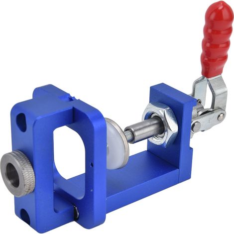 Gabarit de Perçage pour Charnières en Alliage d'Aluminium, Kit de Poinçonnage avec Guide 35mm pour Portes de Placard