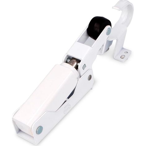 AMIG Amortisseur hydraulique ferme-porte 1 108 x 32 mm Aluminium Blanc