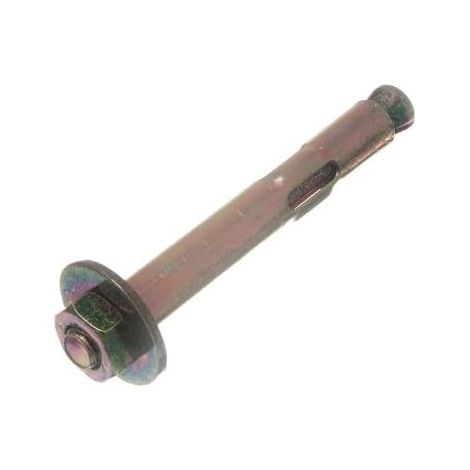 Lot de 100 boulons d'ancrage à manchon M8 x M10 x 80 mm
