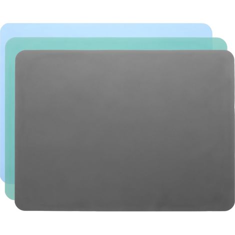 Tapis de Table en Silicone Antidérapant et Isolant Thermique pour Garçon et Filles, Lot de 3 Pièces, Activités Artistiques Loisirs Créatifs (1/5)
