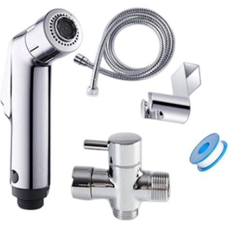 Shattaf Hand Shower Bidet Sprayer - Complete Hygiene Kit for Toilets and Restrooms