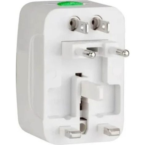 Adattatore universale di potere di striscia, world travel presa ac portatile del convertitore per la fotocamera del telefono (1/5)