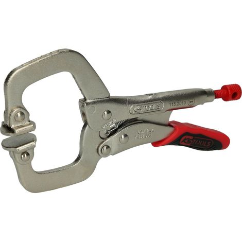Pinza a morsetto p.saldature c.ganasce snodate,0-30mm (1/4)