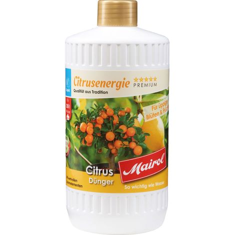 Mairol® Citrusenergie Flüssigdünger Liquid für 250 Liter - 1 Liter