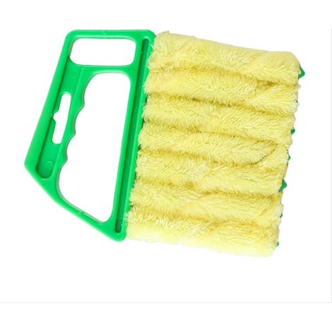 Brosse de Nettoyage pour Stores Vénitiens - Dépoussiéreur en Coton PP, Outil de Nettoyage Amovible et Lavable (1/3)
