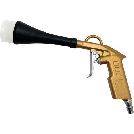Pistolet de soufflage de poussière Pistolet de soufflage à sec avec brosse Pistolet de dépoussiérage Pistolet de nettoyage à sec (1/4)