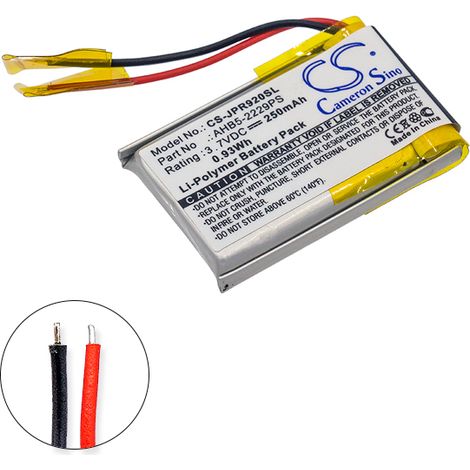 NX - Batterie casque audio 3.7V 250mAh - AHB5-2229PSAHB512229PS (1/3)