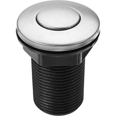 Bouton De Verrouillage Automatique - Interrupteur À Air 32 Mm - Pour Broyeur De Déchets Alimentaires - 1 Pièce
