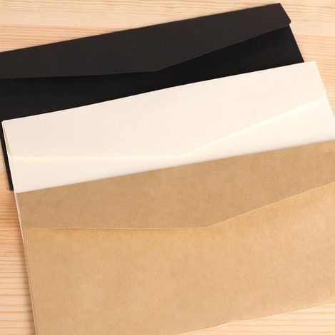 100 nostalgische Western-Retro-Umschläge, personalisierte Kraftpapier-Geschäftsumschläge, Vintage-Schreibwaren für Unternehmen (1/5)
