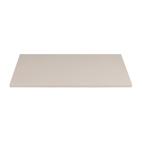 Saniclass Torino Plan vasque - 100.5x46x2.5cm - solid surface - blanc cassé