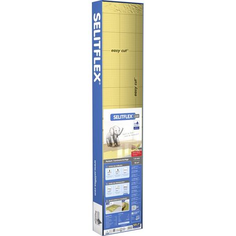 Dämmplatte Selitflex Aqua Stop 1,6mm Faltplatte Schalldämmung Trittschalldämmung (1/3)