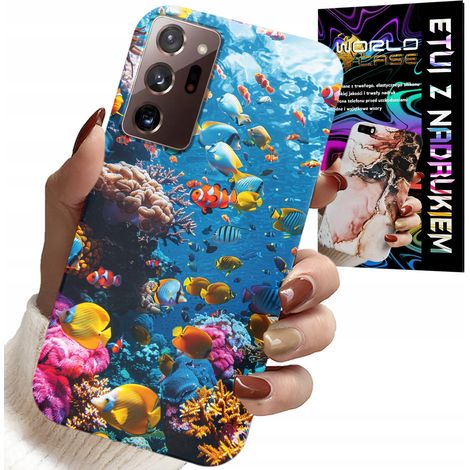 Custodia per Samsung Note 20 Ultra - Barriera corallina con pesci colorati e mondo sottomarino (1/5)