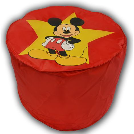 Housse pour pouf Mickey Mouse diamètre 45 cm (1/3)