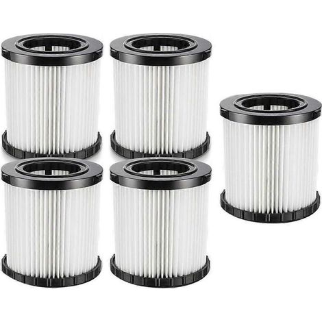 Lot de 5 filtres pour aspirateur eau et poussière DCV5801H/DCV581H, filtre HEPA de rechange pour aspirateur DCV580H (1/5)