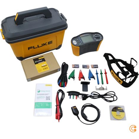 [NEUWERTIG] B-Ware Fluke Multifunktionsprüfgerät Installationstester Phase Erde Neutral Rcd Rampen