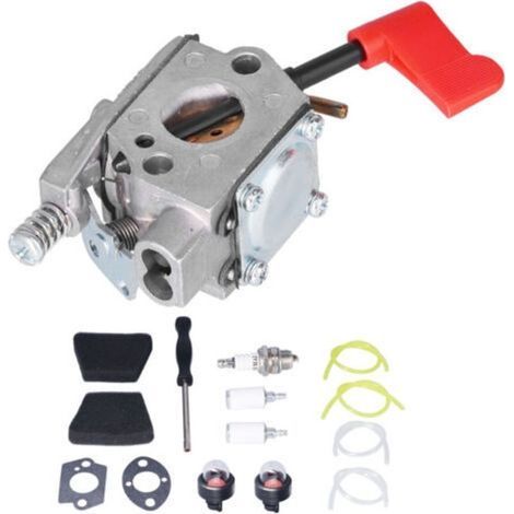 Carburateur Compatible avec Tondeuse à Gazon 32cc pour Craftsman Poulan Remplace 530071636 530071637 530071565 PPB100 PPB200 PPB300 PP445 PP035 PP331 WT-268-1 - (1/5)